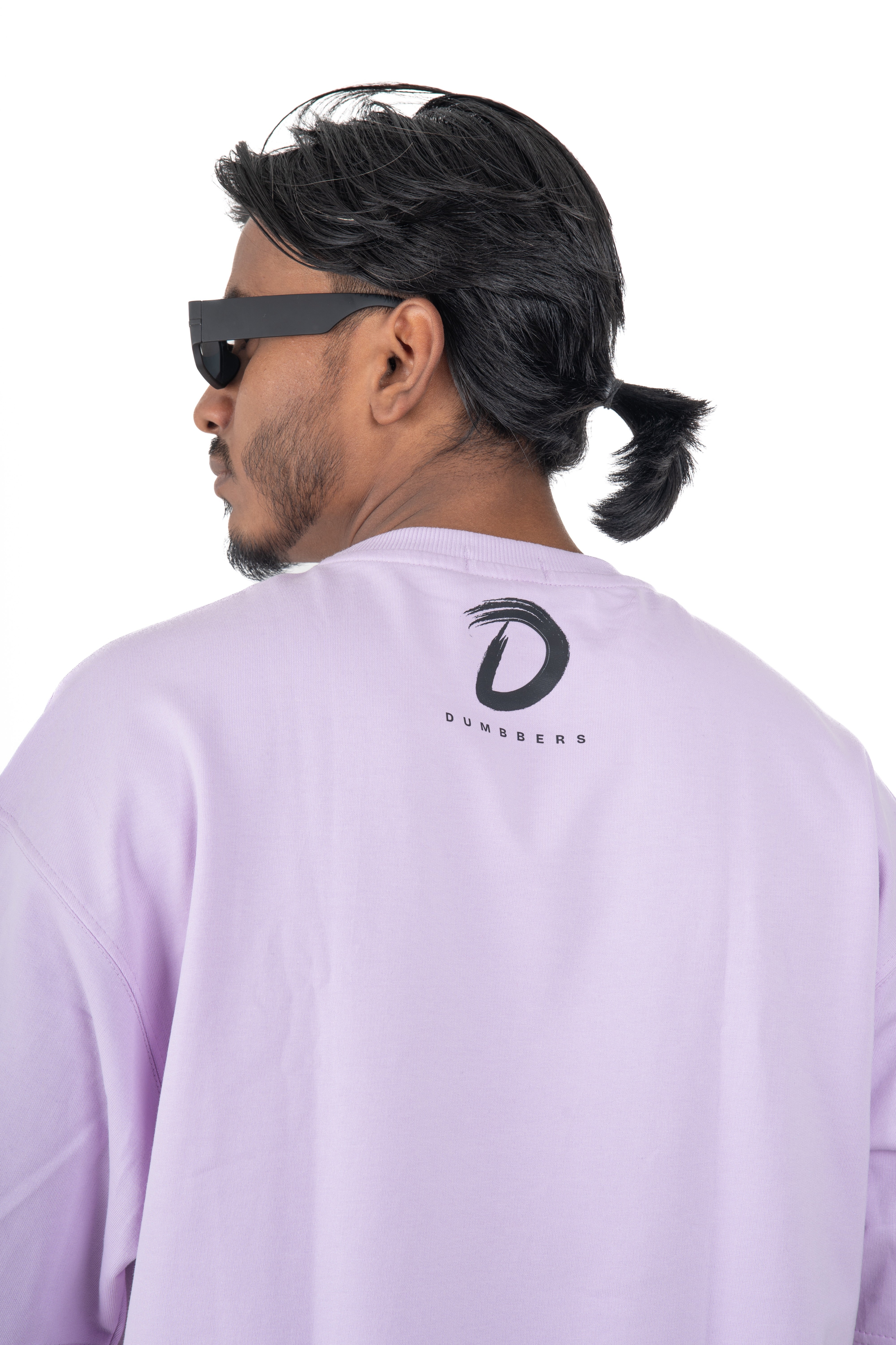 Dumbbers Original 100% Cotton High Quality Oversized Elegant Design T-Shirt // Lavender